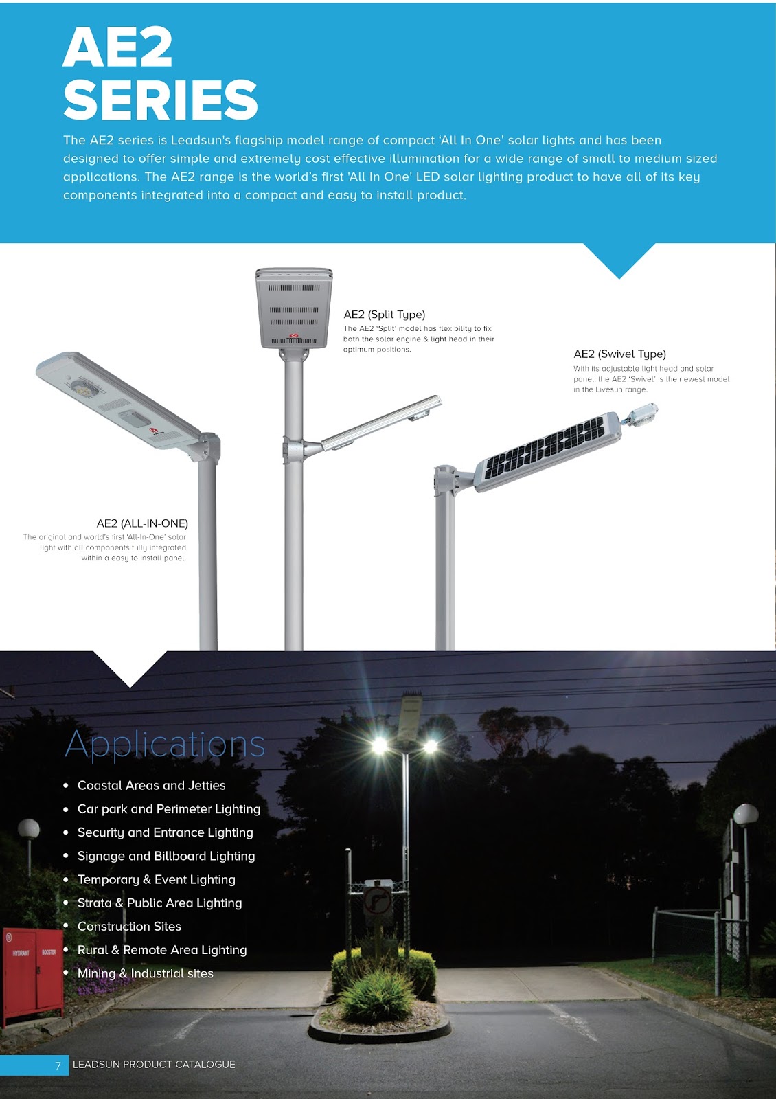 BOS ASIA SDN BHD : Leadsun All in One solar street light