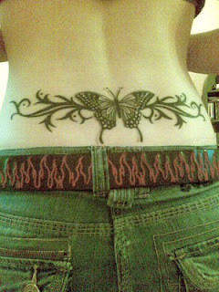 Nice Lower Back Tattoo 