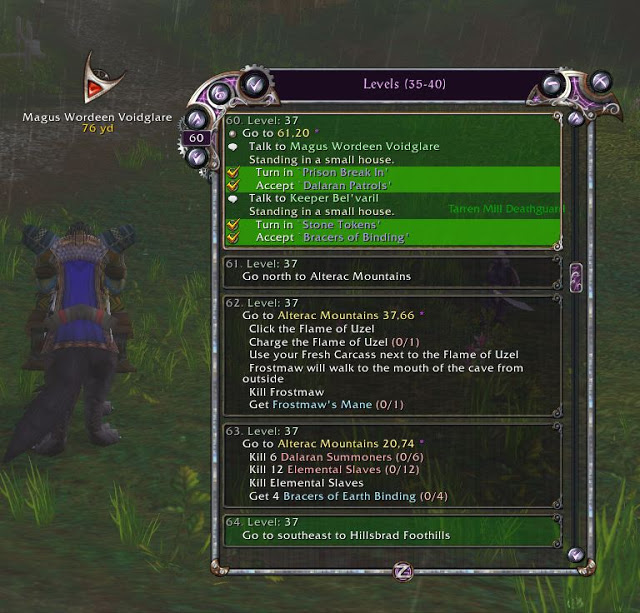 Wow Level 20 Warrior Weapons : Where You Should Go First On The Wow Leveling Map
