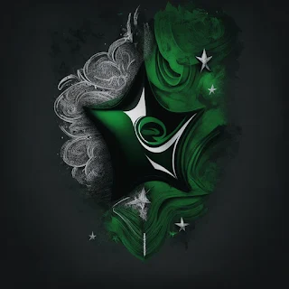 Graphic Design, Pakistan Independence Day, Unique, vector, masterpiece, Black Background,