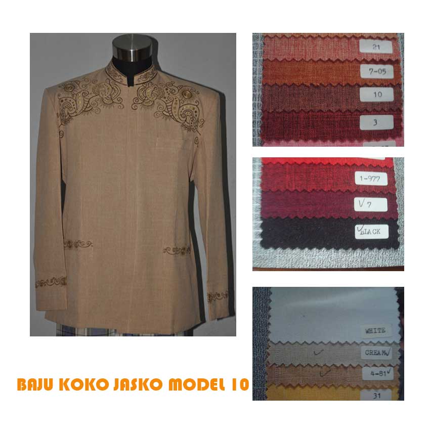  Baju  Koko Jasko  10 Baju  Koko Mukena Batik