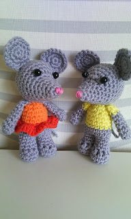 muis amigurumi haken klein