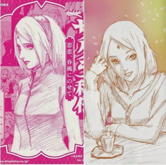Anime And Manga Is Love And Live Translation Sakura Hiden Chapter 3 Section 1 Self Naruto サクラ秘伝 思恋 春風にのせて Shiren Harukaze Ni Nosete Sakura Hiden Thoughts Of Love And Longing Riding Upon A