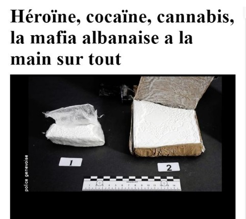 Albanian Mafia takes the control of cocaine trafficking in Switzerland