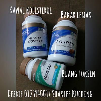 Elak berat badan naik - Ambil Alfalfa Complex, Lecithin, Herb-Lax