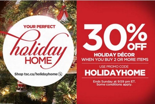 The Shopping Channel 30% Off Holiday Decor Promo Code