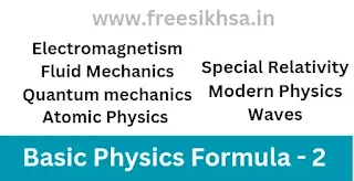 Basic Physics Formula