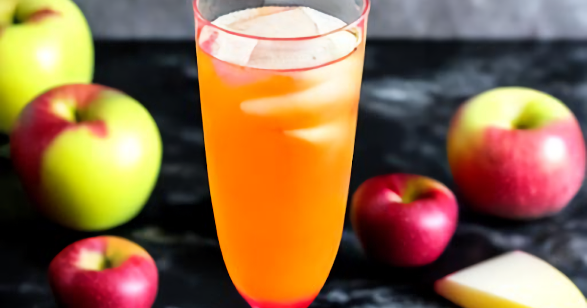 The Apple Sunrise cocktail