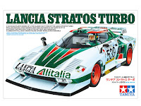 Tamiya 1/24 Lancia Stratos Turbo (25210) Color Guide & Paint Conversion Chart