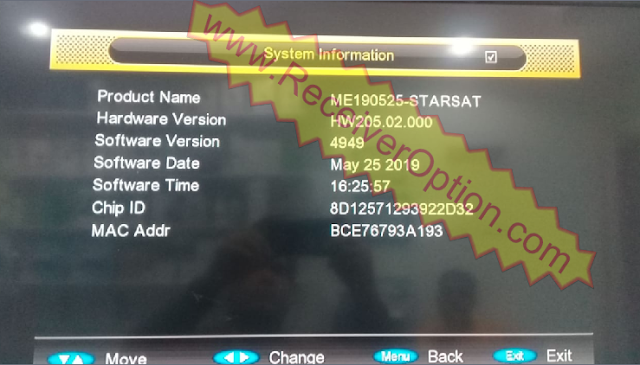 STARSAT SR-7050HD RECEIVER AUTO ROLL POWERVU KEY AND BEOUTQ NEW SOFTWARE