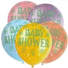 Decorar un baby shower con globos
