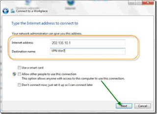 TUTORIAL VPN  PADA WINDOWS 7 