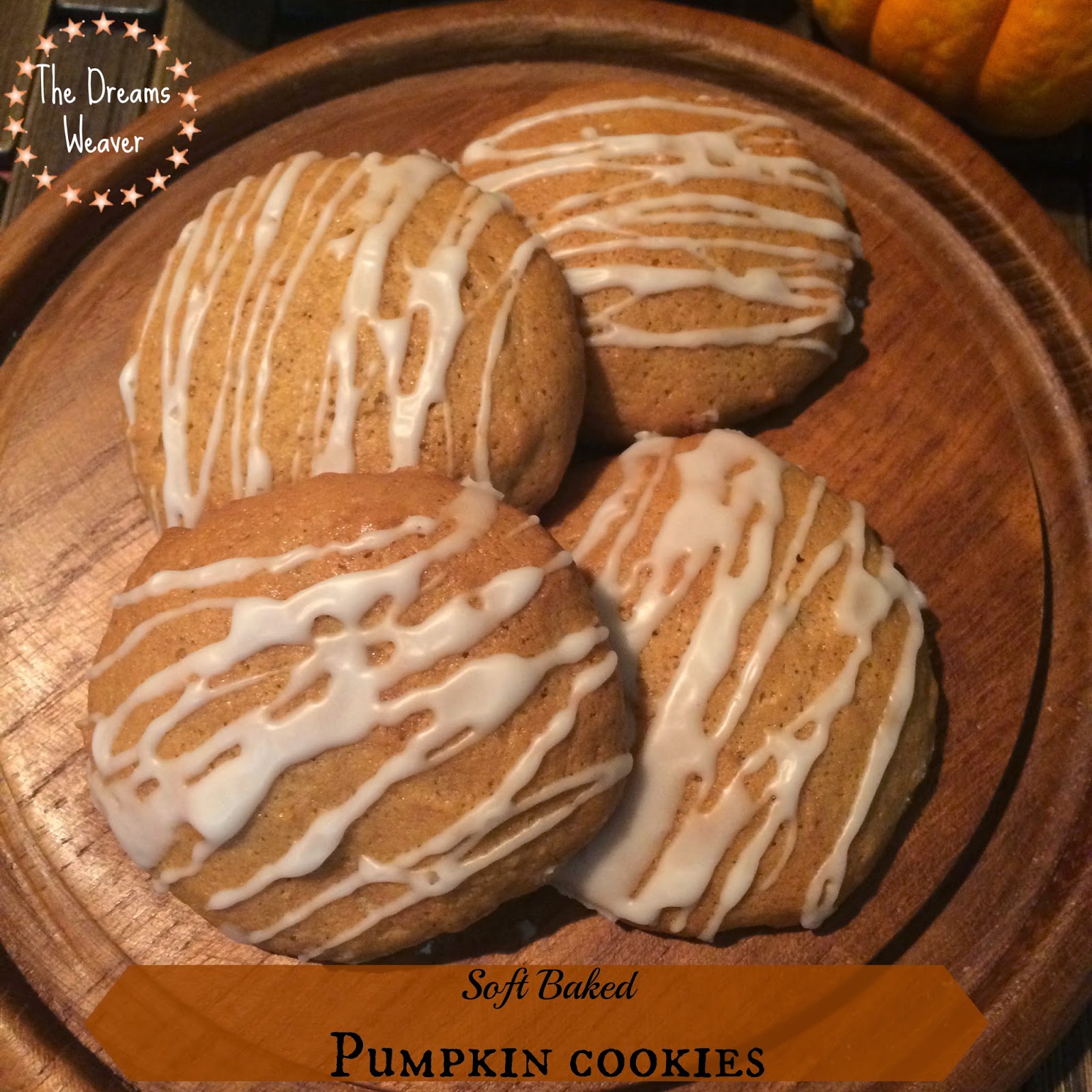 Soft Baked Pumpkin Cookies