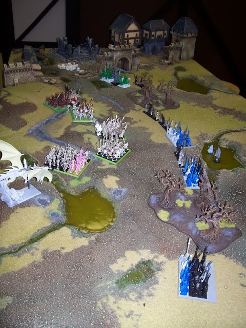 Warhammer Fantasy High Elves vs Vampire Counts battle report