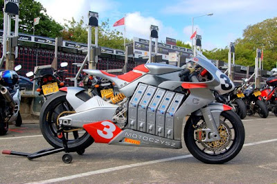 MotoCzysz E1pc - the fastest electric motorcycle