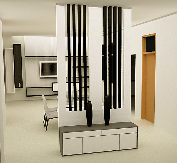 50 Desain Sekat Ruangan  Minimalis  Sekat Ruang Tamu 