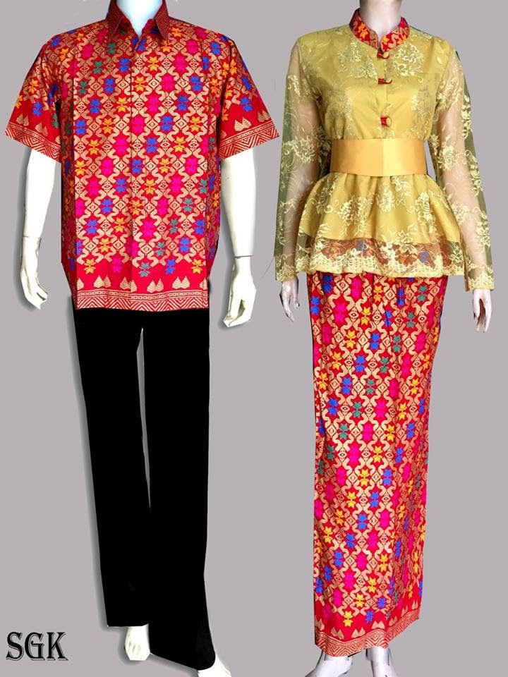 Batik Sarimbit Kombinasi Kebaya  sarimbit kebaya batik 