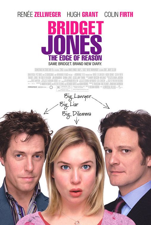 Bridget Jones The Edge of Reason movie poster