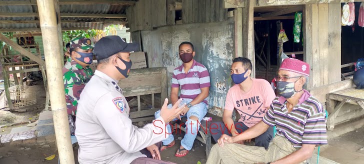 Sinergi TNI-Polri Edukasi Warga Taat Protokol Kesehatan