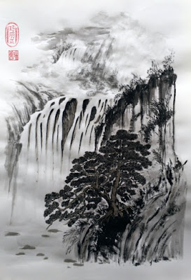 Pintura tradicional oriental. Tecnica Xieyi y Sumi-e