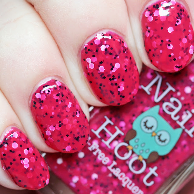 Nail Hoot Indie Lacquers Strawberry Shortcake