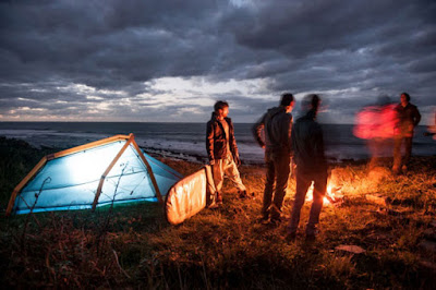 Heimplanet Inflatable Cave Tent, Just Pumping It Up And Done !!!