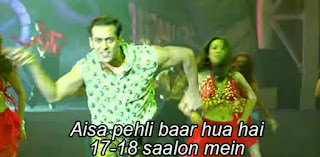 SALMAN KHAN AISA PAHELI BAAR HUA HAI 17-18 SAALON MEIN