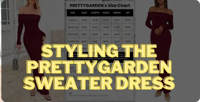 Styling the PRETTYGARDEN Sweater Dress