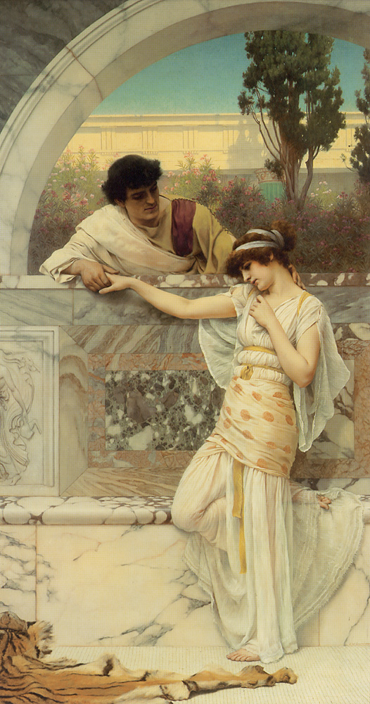 John William Godward - El mundo no era bastante grande...