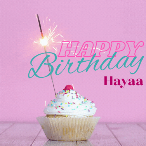 Happy Birthday Hayaa GIF