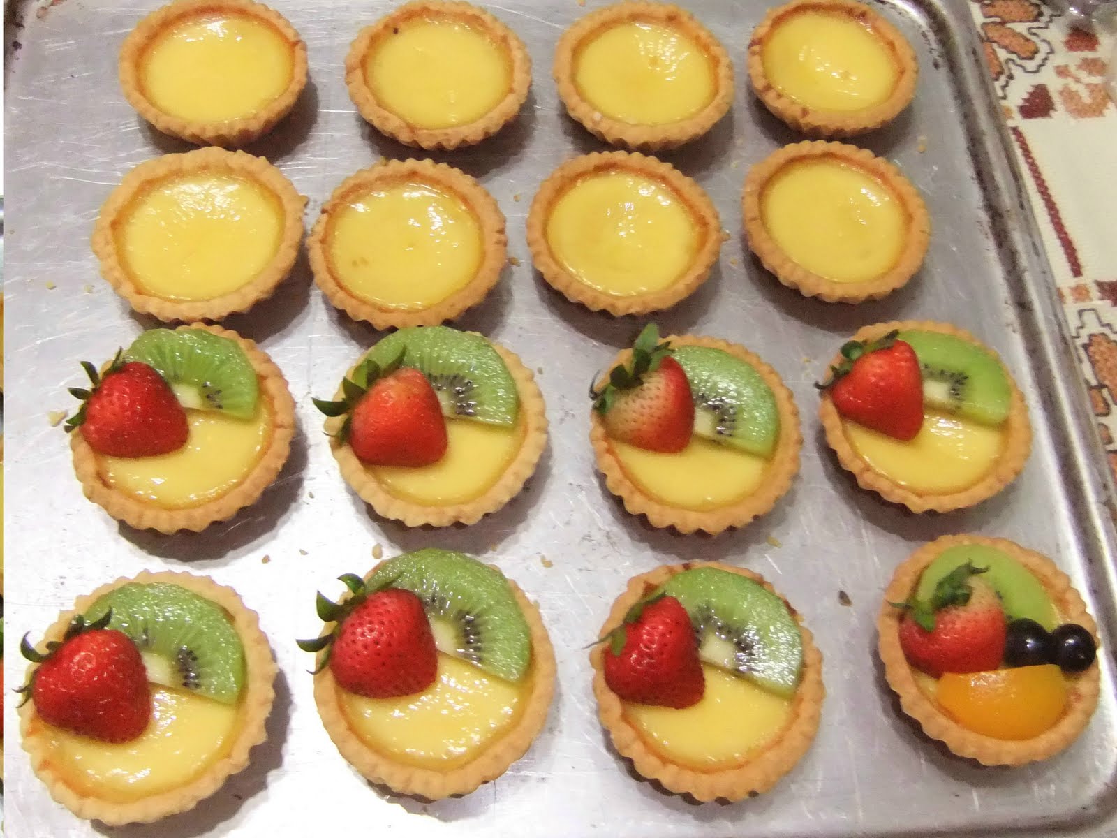 WELCOME TO RSR: FRUITY EGG TART
