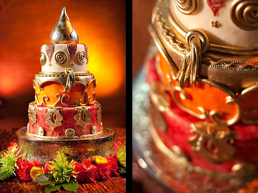 A Moroccan themed gorgeous cake don't ya think Photography Verve Studios