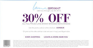 lane bryant printable coupons