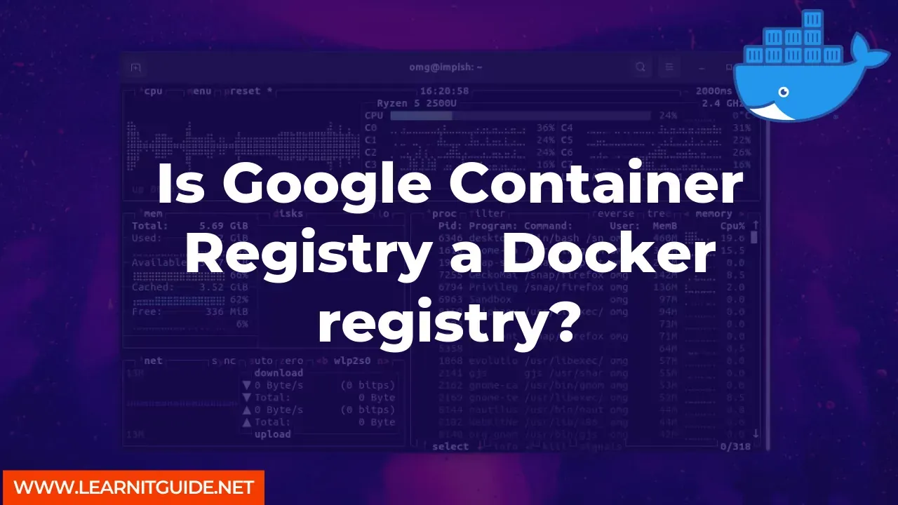 Is Google Container Registry a Docker registry