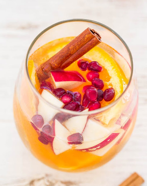 sparkling apple cider sangria