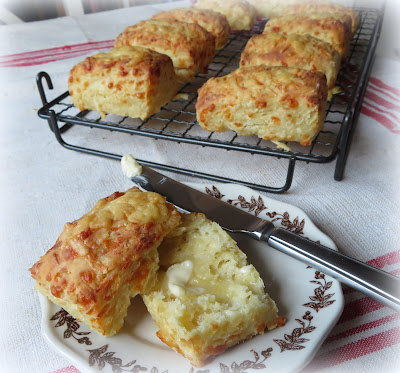 Three Ingredient Cheese Scones