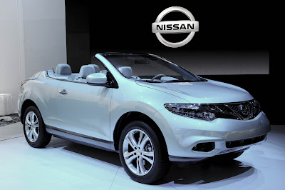 Nissan Murano CrossCabriolet First Live Pictures and price Los Angeles 2010