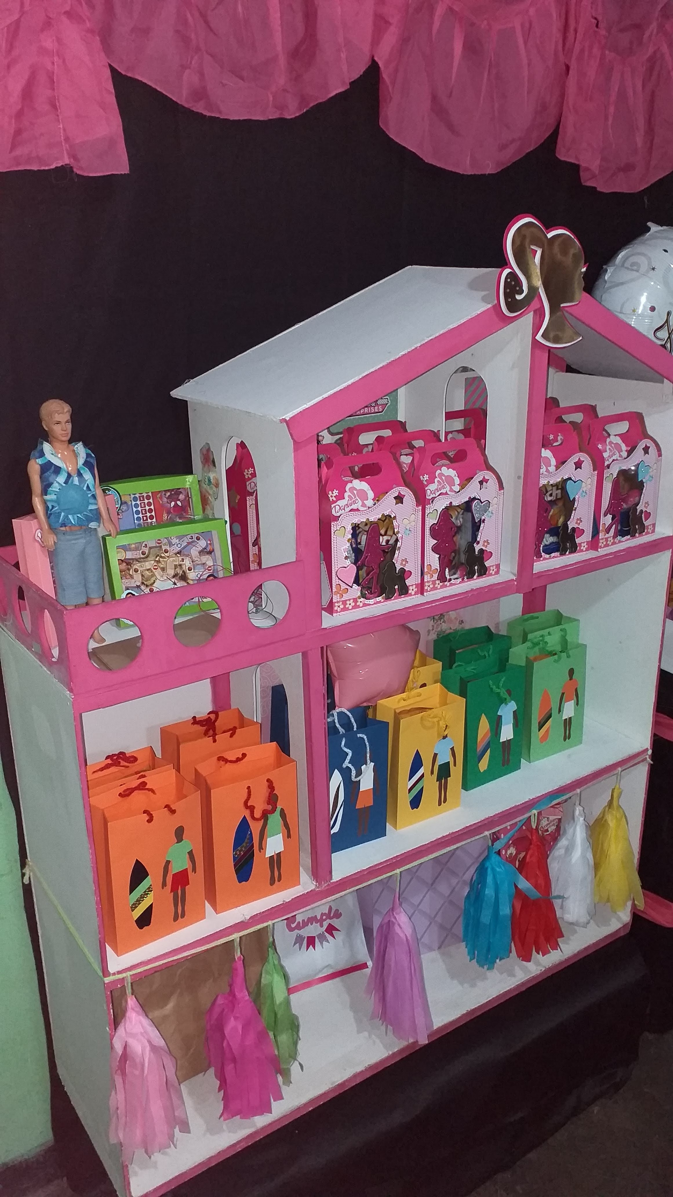 Kit Globos Cumpleaños Barbie Decoración Muñeca
