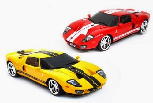 2 Radio Remote Control 1/18 Ford GT Sport Racing RC Car