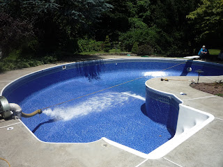 empty swimming pool