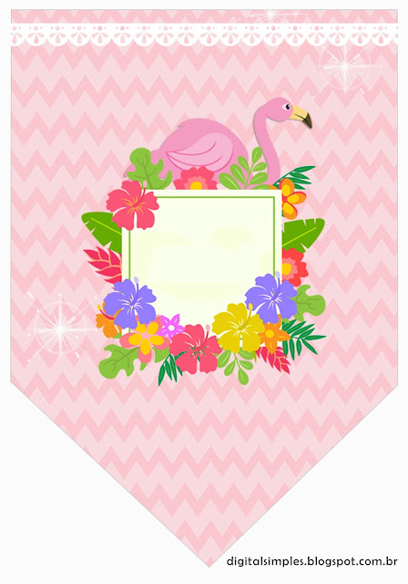 Flamingo: Free Party Printables. 