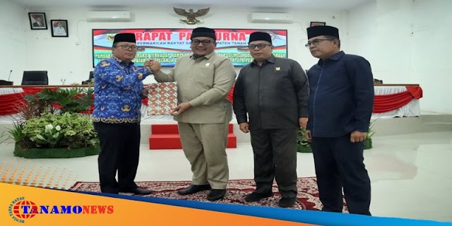 DPRD Tanah Datar Gelar Sidang Paripurna Tentang Ranperda Pertanggungjawaban Pelaksanaan APBD 2023