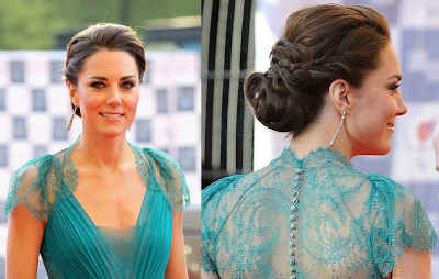 Kate Middleton in Jenny Packham dress|London 2012’s Olympic and Paralympic Gala Night