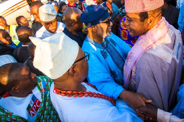 Ondo State Agog As Governor Akeredolu Returns To Akure (Photos)