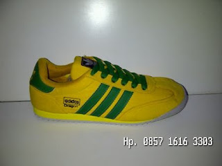 Adidas Dragon Kuning Hijau