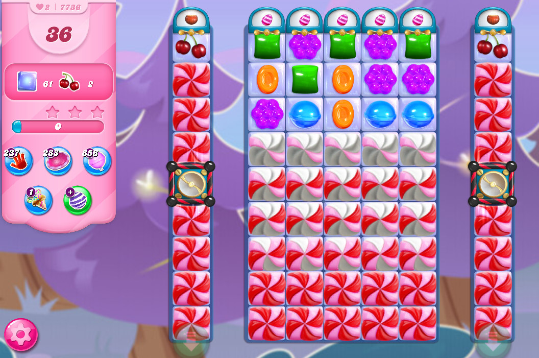 Candy Crush Saga level 7736