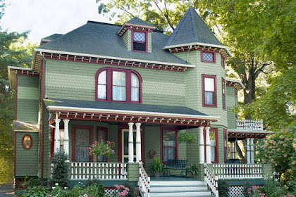 Victorian Exterior Paint Color Combinations / How To Choose Paint Colors for Victorian Houses - Old ... - This historic victorian does color right !
