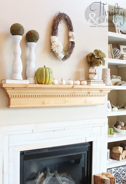 Neutral Fall Mantel