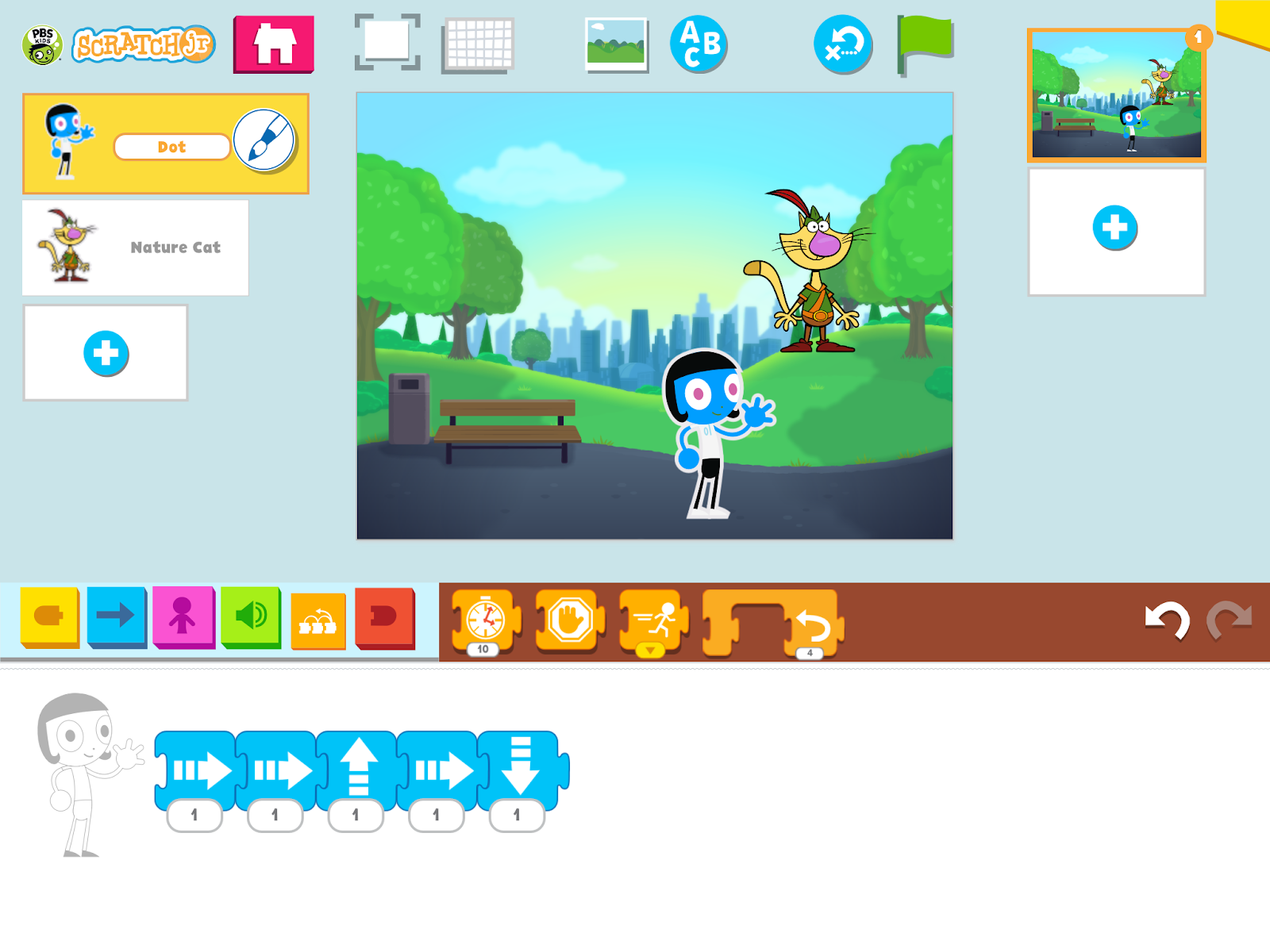 Free Technology For Teachers Pbs Kids Scratchjr Scratch With A Pbs Twist