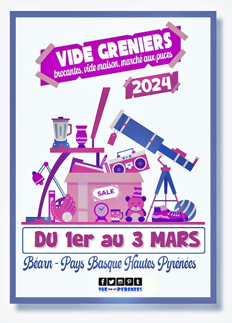 Vide Greniers #1 Mars 2024 des Pyrénées